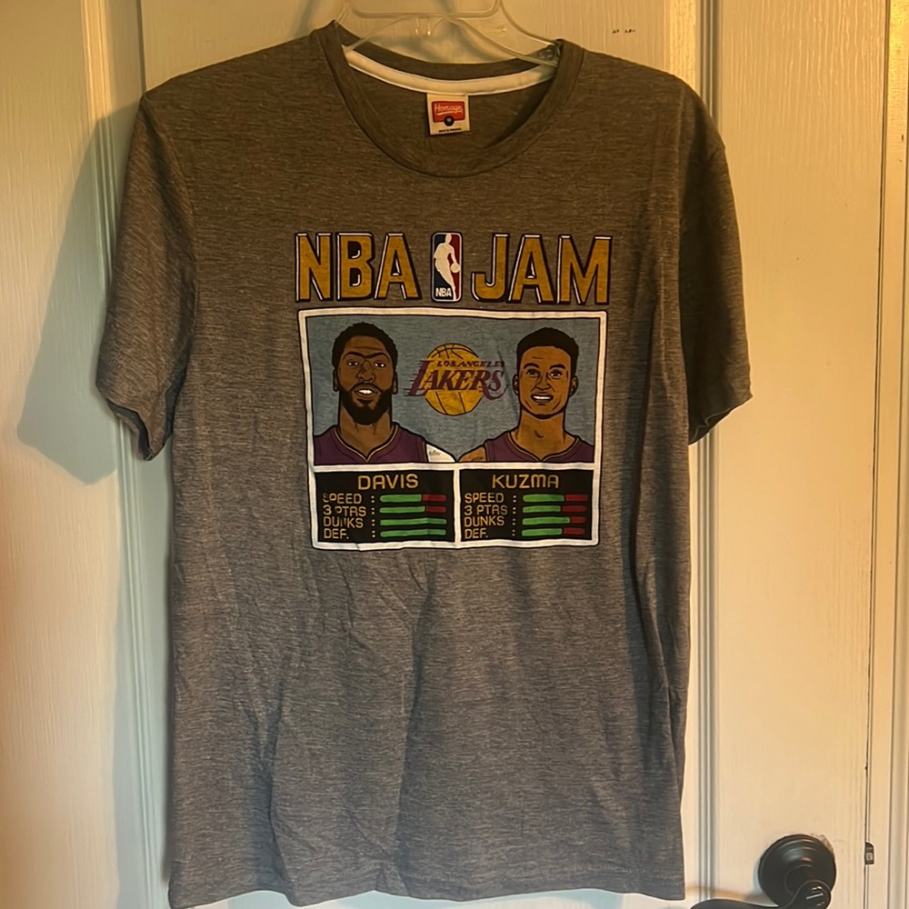 NWT Homage grey NBA Jam tshirt size Medium M